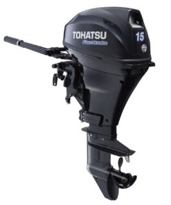 2017 Tohatsu 15 HP MFS15DEFS Outboard Motor