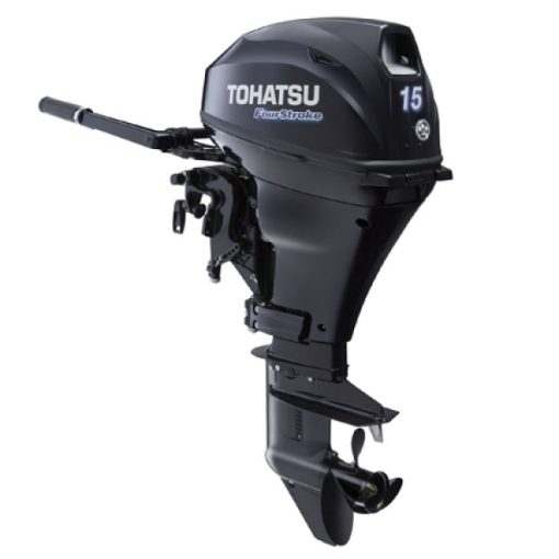 2017 Tohatsu 15 HP MFS15DL Outboard Motor