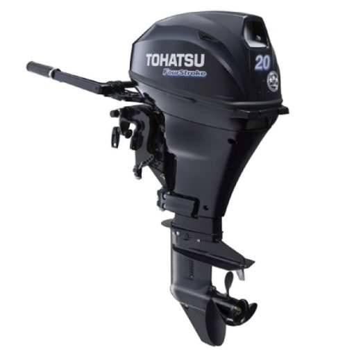 2017 Tohatsu 20 HP MFS20DEFTL Outboard Motor (Power Tilt)