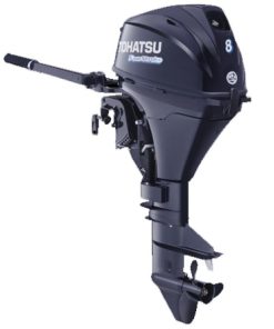 2018 Tohatsu 8 Hp MFS8BEFL Outboard Motor