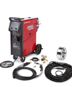 LINCOLN POWER MIG 360 MULTIPROCESS WELDER (ALUMINUM AUTO REPAIR ONE-PAK) (K4663-1)