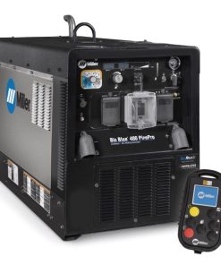 MILLER BIG BLUE 400 PIPEPRO MITSUBISHI STAINLESS WELDER/GENERATOR W/WIC (907805)