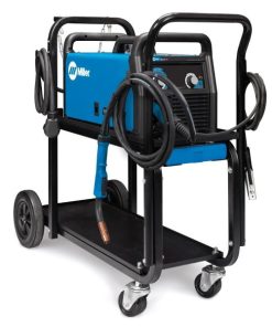 MILLER MILLERMATIC 141 MIG WELDER WITH CART (951601)