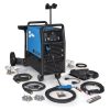 MILLER MULTIMATIC 235 MULTIPROCESS WELDER W/DUAL CYLINDER CART AND TIG KIT (951847)