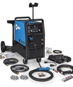 MILLER MULTIMATIC 235 MULTIPROCESS WELDER W/DUAL CYLINDER CART AND TIG KIT (951847)