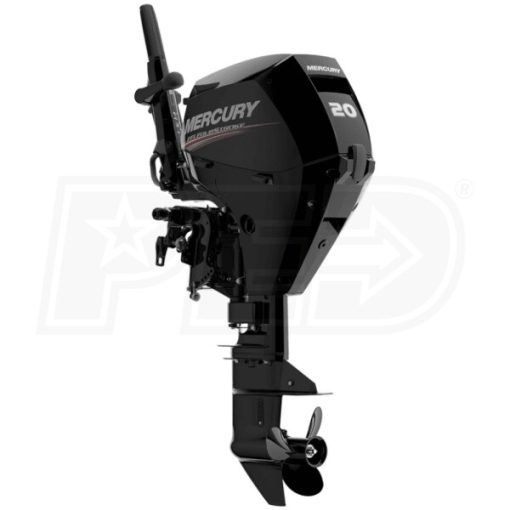 Mercury 20 HP (20″) Shaft EFI Outboard Motor w/ Electric Start & Power Tilt