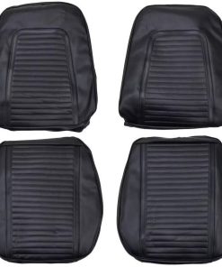 PUI 69FS10U 1969 Camaro Bucket Seat Black Upholstery