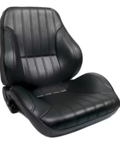 Procar 1050 Series Lowback Black Vinyl Bucket Seat Set