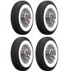 Coker 670R15 American Classic Bias-Look Radial Whitewall Tire Kit