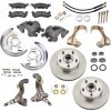 Speedway Deluxe 1964-74 GM Car Front Spindle and Disc Brake Kit