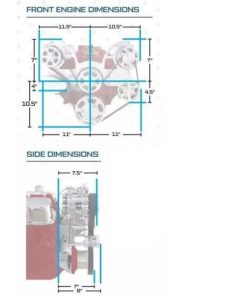 BluePrint BP38318CTFKV 383 Stroker Crate Engine