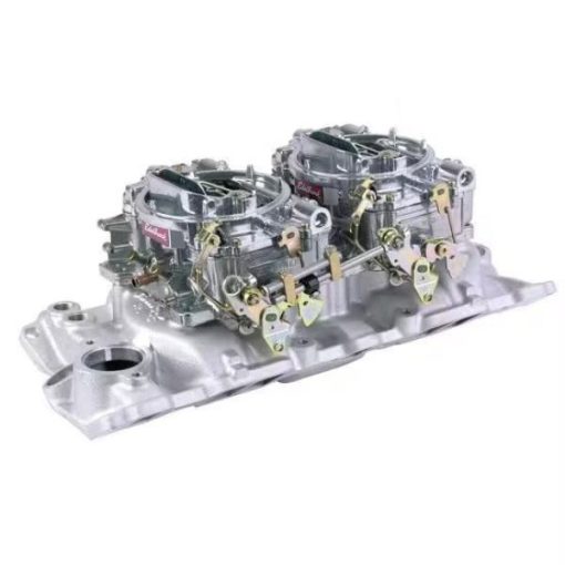 Edelbrock Small Block Chevy Dual Quad Set-Up