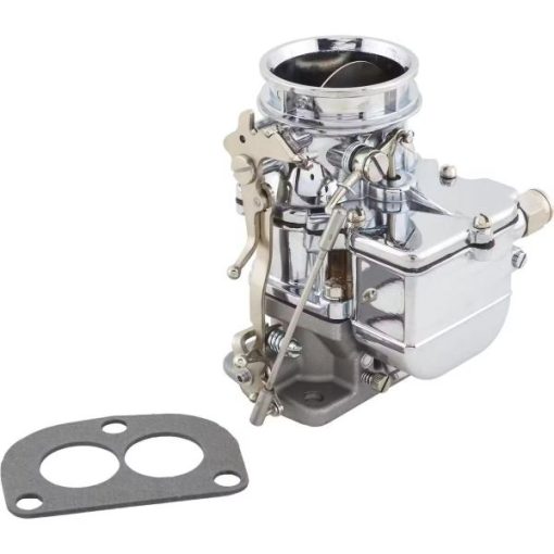 Two Chrome 9 Super 7® Carbs to 4-Bbl Intake Manifold Adapter Kit