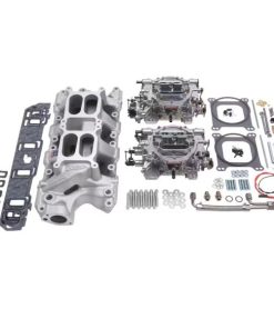 Edelbrock 2035 RPM Air-Gap Dual-Quad Intake Manifold/Carburetor Kit