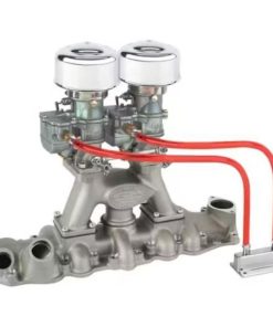 Chrome 9 Super 7® 2×2 Carb/Meyer Intake Kit