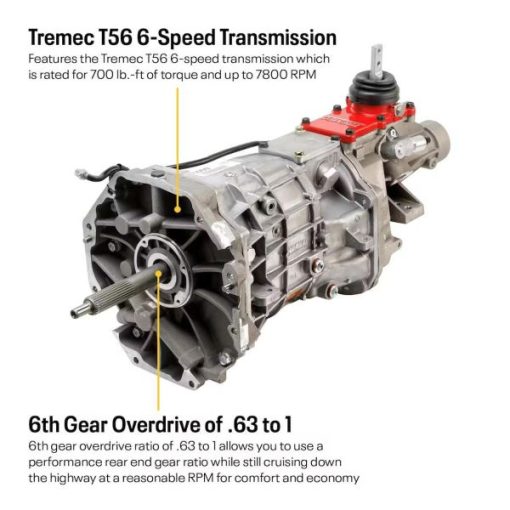 LS Swap Tremec T56 6 Speed Transmission Installation Kit