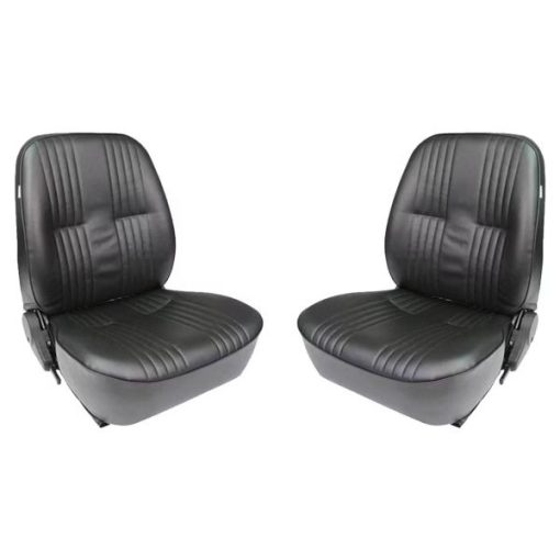 Procar Lowback Black Vinyl Seats Kit