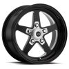 Vision 571-5161B-25 American Muscle 571 Sport Star II Wheel 15X10